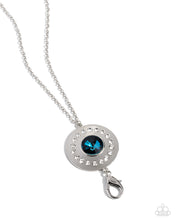 Load image into Gallery viewer, Rounded Reign - Blue Paparazzi Accessories