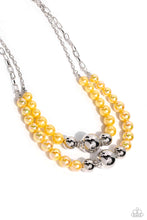 Load image into Gallery viewer, Ballroom Balance - Yellow Paparazzi Accessories