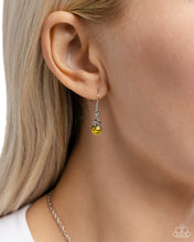 Load image into Gallery viewer, Explosive Exhibit - Yellow Paparazzi Accessories