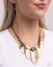 Load image into Gallery viewer, Hammered Horoscope - Brass Paparazzi Accessories