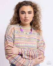 Load image into Gallery viewer, Reflective Ratio - Purple Paparazzi Accessories