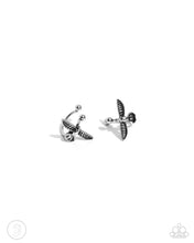 Load image into Gallery viewer, Soaring Sparrow - Silver Paparazzi Accessories