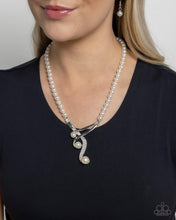 Load image into Gallery viewer, Elegant Entourage - White Paparazzi Accessories