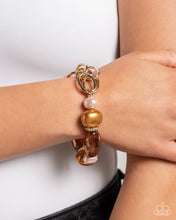 Load image into Gallery viewer, Pearly Passenger - Brown Paparazzi Accessories