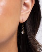 Load image into Gallery viewer, Scintillating Shield - Brass Paparazzi Accessories