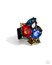 Load image into Gallery viewer, Capricious Cluster - Red Paparazzi Accessories