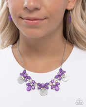 Load image into Gallery viewer, Socialite Statement - Purple Paparazzi Accessories