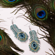 Load image into Gallery viewer, Prized Peacock - Green Paparazzi Accessories