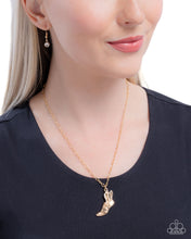 Load image into Gallery viewer, Dazzling-Yard Dash - Gold Paparazzi Accessories