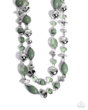 Load image into Gallery viewer, Eye-Catching Earnings - Green Paparazzi Accessories