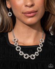 Load image into Gallery viewer, Elegant Embrace - White Paparazzi Accessories