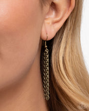 Load image into Gallery viewer, Floral Fin - Brass Paparazzi Accessories