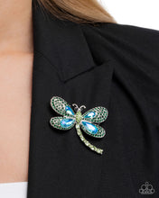 Load image into Gallery viewer, Divine Dragonfly - Green Paparazzi Accessories