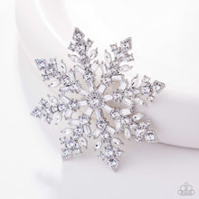 Load image into Gallery viewer, Snowflake Solstice - White Paparazzi Accessories