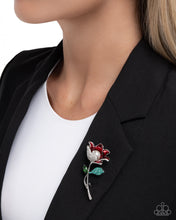 Load image into Gallery viewer, Blooming Busybody - Red Paparazzi Accessories