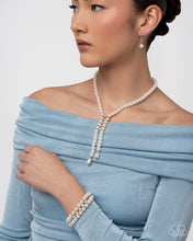 Load image into Gallery viewer, Paid in Pearls - Gold Paparazzi Accessories