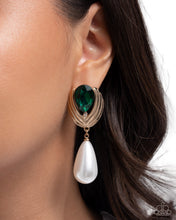 Load image into Gallery viewer, Elegantly Enraptured - Green Paparazzi Accessories