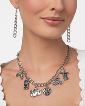 Load image into Gallery viewer, French Fashion - Silver Paparazzi Accessories