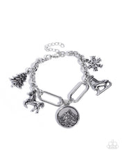 Load image into Gallery viewer, Mountain Climb - Silver Paparazzi Accessories