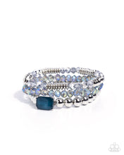 Load image into Gallery viewer, Synchronized Showcase - Blue Paparazzi Accessories