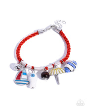 Load image into Gallery viewer, Seaside Satisfaction - Red Paparazzi Accessories