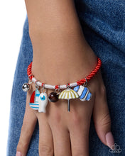 Load image into Gallery viewer, Seaside Satisfaction - Red Paparazzi Accessories