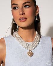 Load image into Gallery viewer, Lustrous Look - Gold Paparazzi Accessories