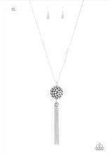 Load image into Gallery viewer, Rhinestone Revolution White Necklace Paparazzi Accessories