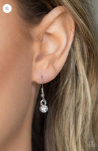 Load image into Gallery viewer, Rhinestone Revolution White Necklace Paparazzi Accessories