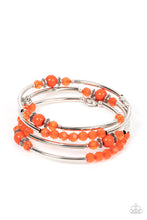 Load image into Gallery viewer, Whimsically Whirly - Orange Paparazzi Accessories