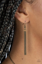 Load image into Gallery viewer, Gives Me Butterflies - Brass Paparazzi Accessories