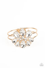 Load image into Gallery viewer, DAUNTLESS is More - Gold Paparazzi Accessories