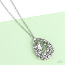 Load image into Gallery viewer, Glitz and GLOW - White Paparazzi Accessories