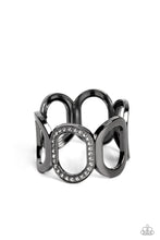 Load image into Gallery viewer, Opulent Ovals - Black Paparazzi Accessories