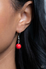 Load image into Gallery viewer, Fetching Filigree - Red Paparazzi Accessories