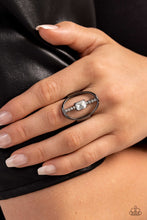 Load image into Gallery viewer, Middle of the Road - Black Paparazzi Accessories