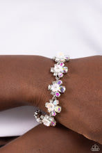 Load image into Gallery viewer, Floral Frenzy - White Paparazzi Accessories