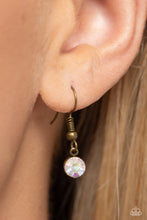 Load image into Gallery viewer, Gleaming Gala - Brass Paparazzi Accessories