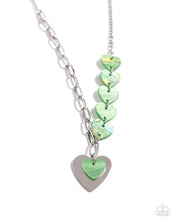 Load image into Gallery viewer, HEART Of The Movement - Green Paparazzi Accessories