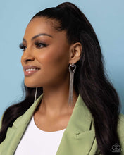 Load image into Gallery viewer, Elongated Effervescence - White Paparazzi Accessories