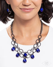 Load image into Gallery viewer, Show-Stopping Shimmer - Blue Paparazzi Accessories
