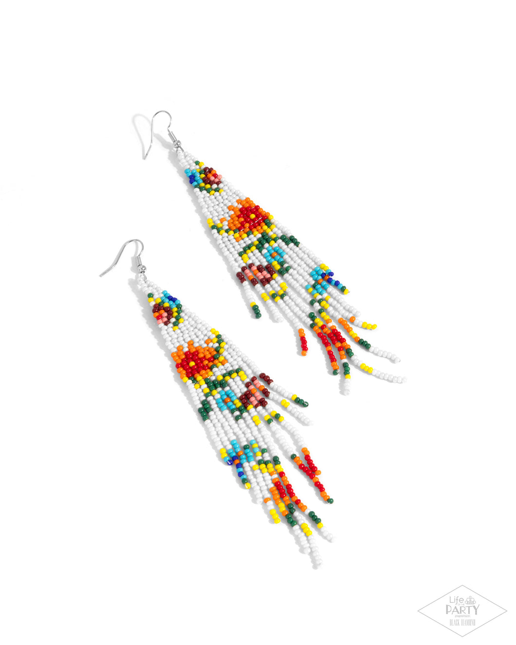 Beaded Gardens - White Paparazzi Accessories