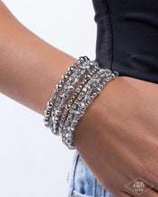 Load image into Gallery viewer, ICE Knowing You - Silver Paparazzi Accessories
