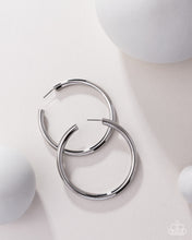 Load image into Gallery viewer, Curve Ball - Silver Paparazzi Accessories

