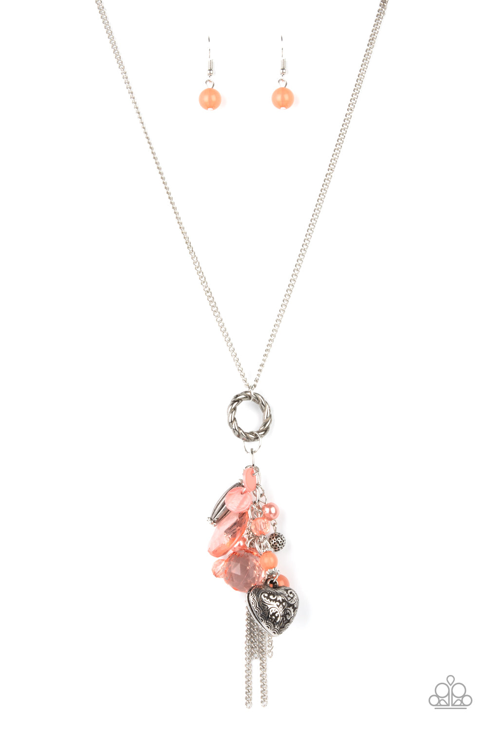 AMOR to Love - Orange Paparazzi Accessories