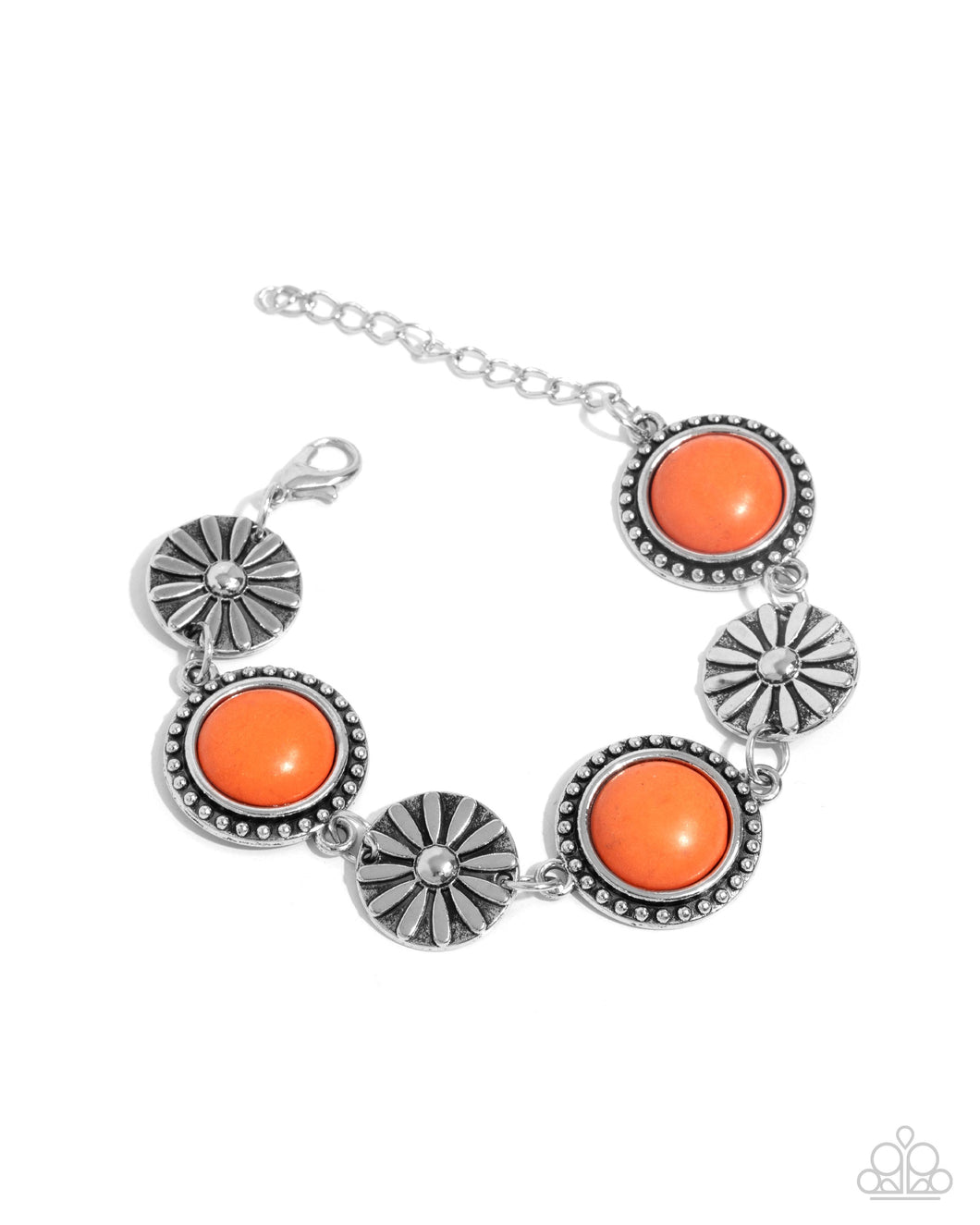 âFredonia Flower Patch - Orange Paparazzi Accessories