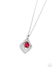 Load image into Gallery viewer, Dauntless Demure - Red Paparazzi Accessories
