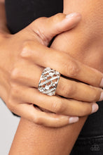 Load image into Gallery viewer, âBubbles for Brunch - White Paparazzi Accessories
