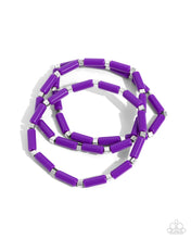 Load image into Gallery viewer, Radiantly Retro - Purple Paparazzi Accessories

