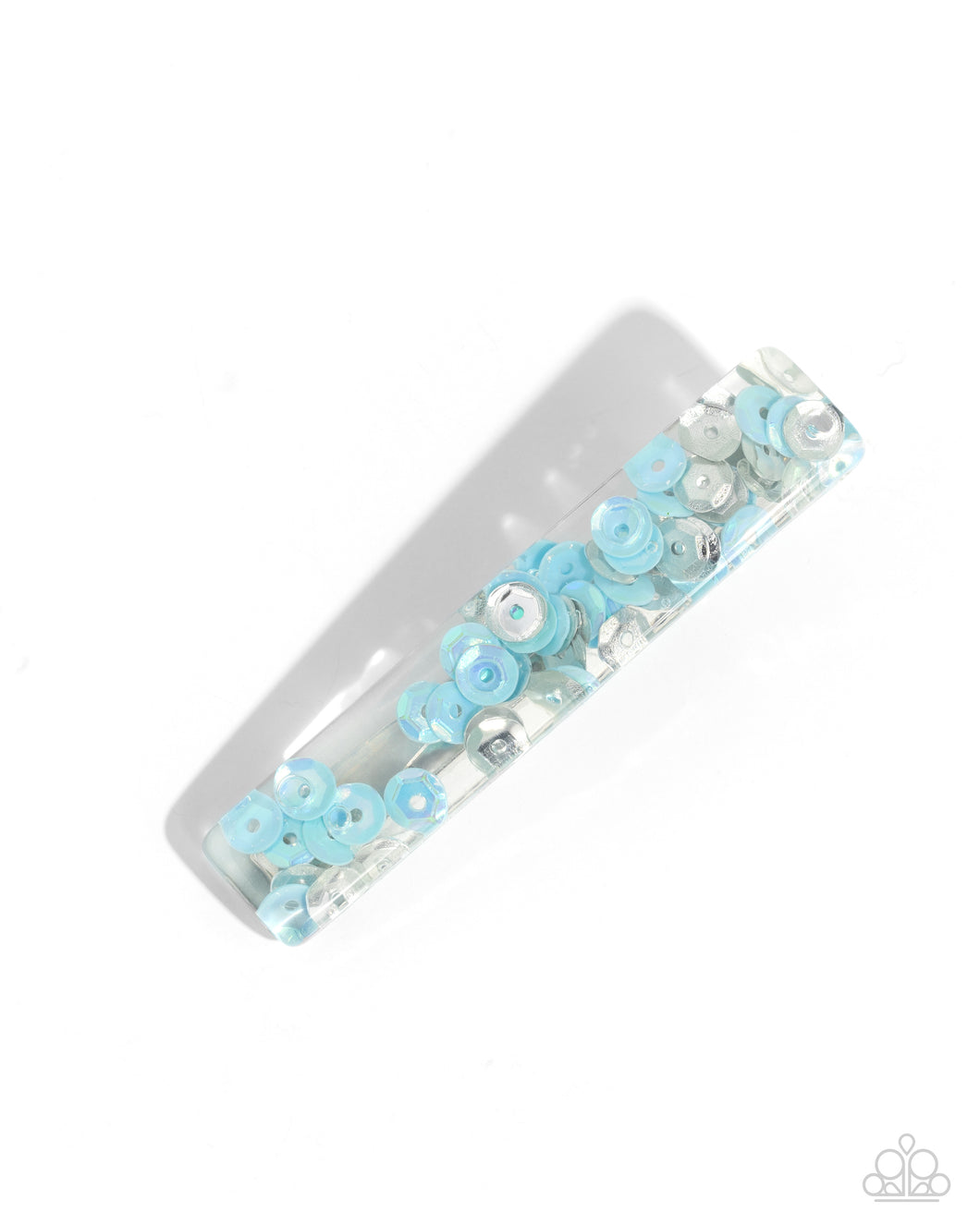 Sequin Shimmer - Blue Paparazzi Accessories